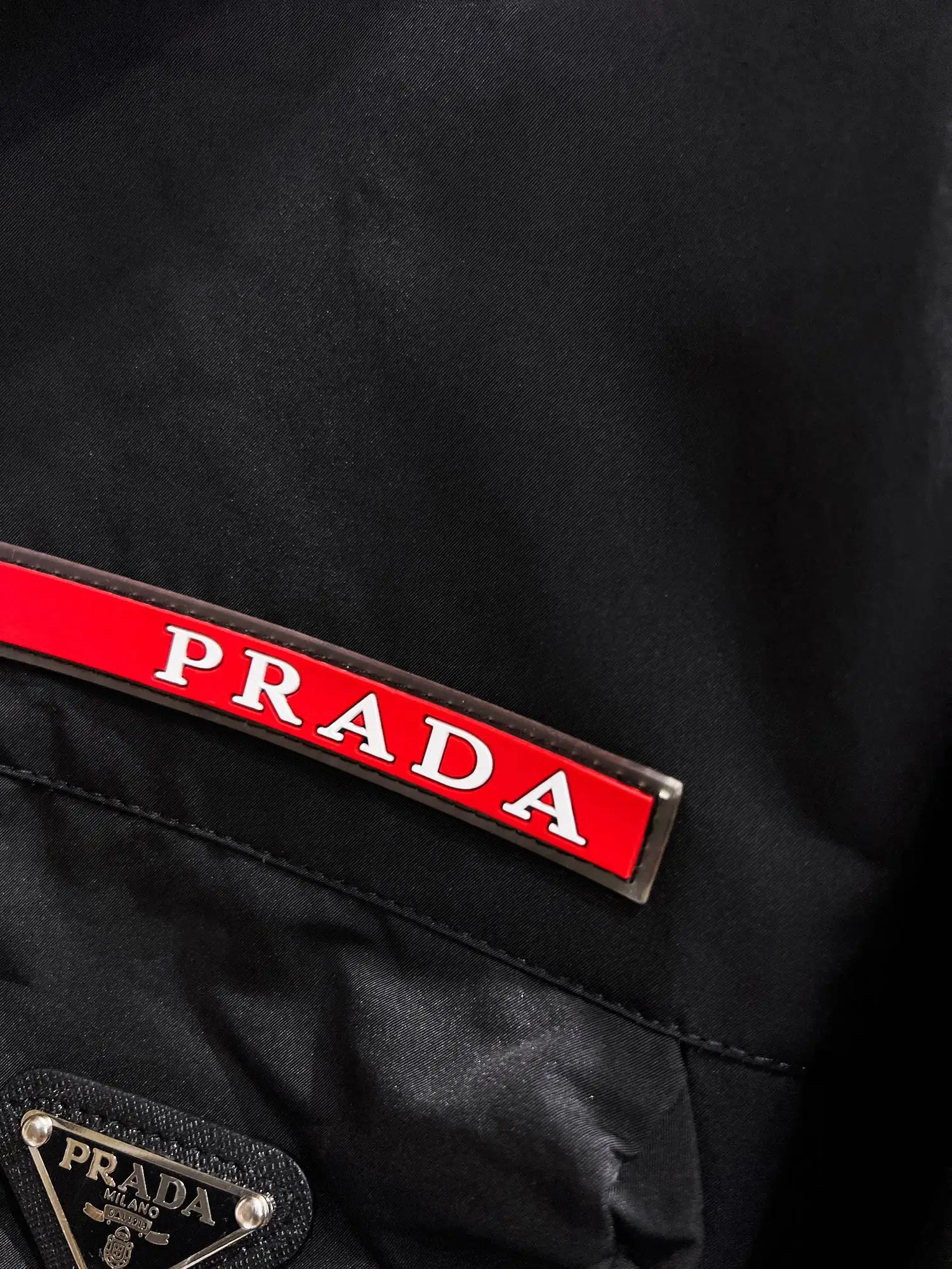 Logo-Appliquéd Hooded Shell Jacket D38014729 — view 5