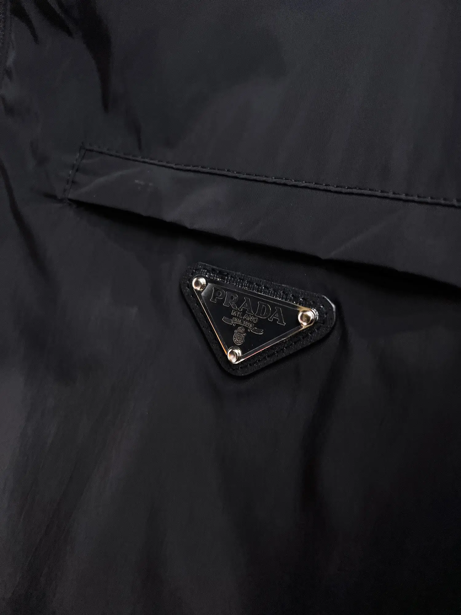 Logo-Appliquéd Hooded Shell Jacket D38014705 — view 6