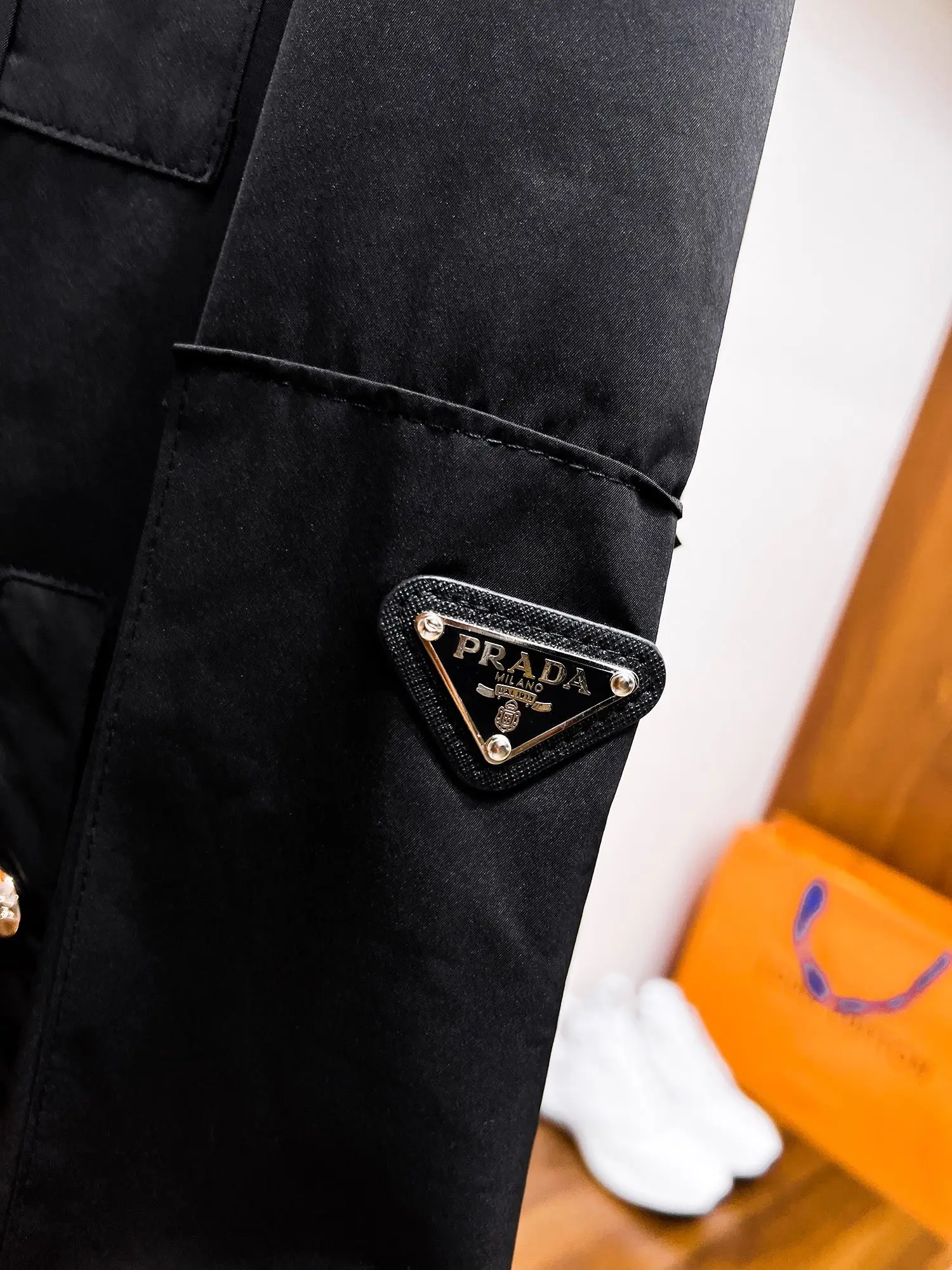 Logo-Appliquéd Hooded Field Jacket D38014730 — view 7