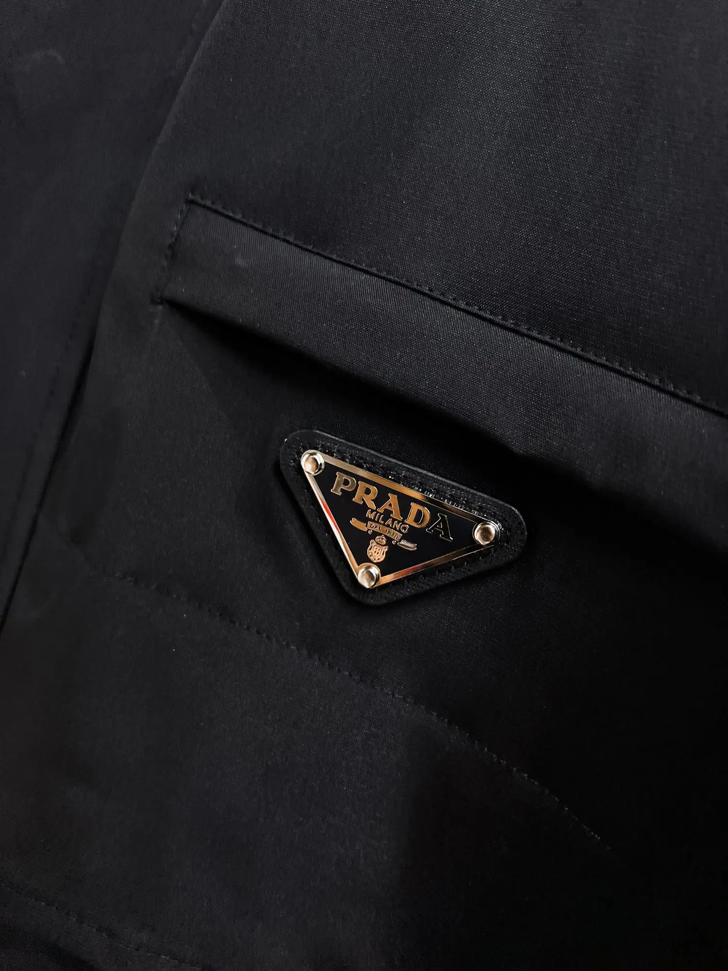 Hooded Technical Fabric Jacket D38014714 — view 6