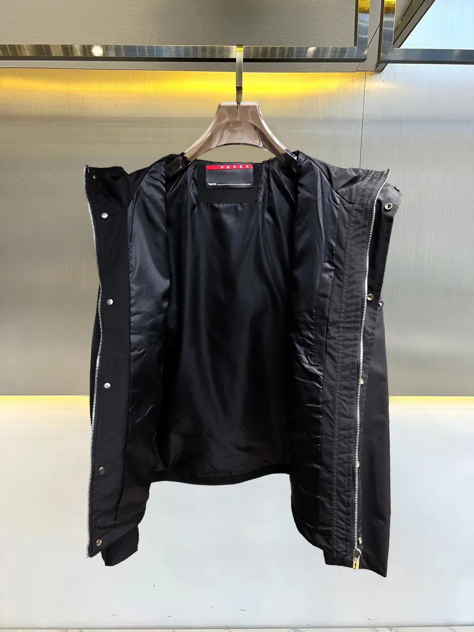 Logo-Appliquéd Hooded Field Jacket D38014716 — view 3