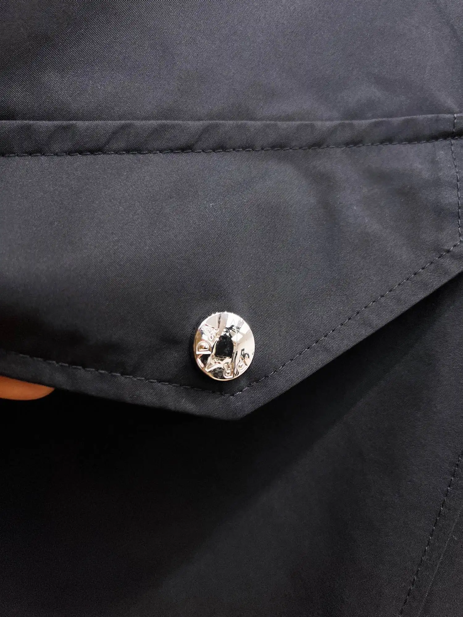 Logo-Appliqué Zip-Up Harrington Jacket D38014732 — view 7