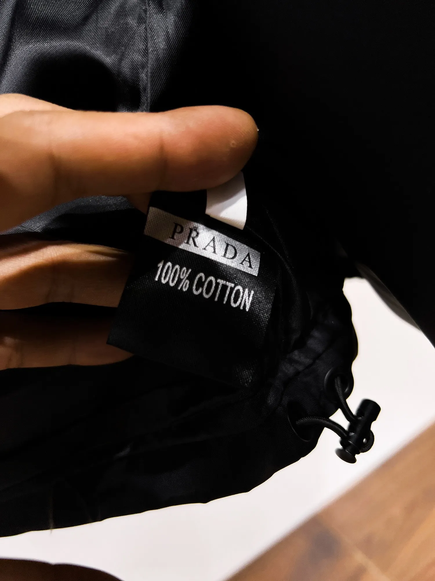 Logo-Appliquéd Hooded Shell Jacket D38014707 — view 9