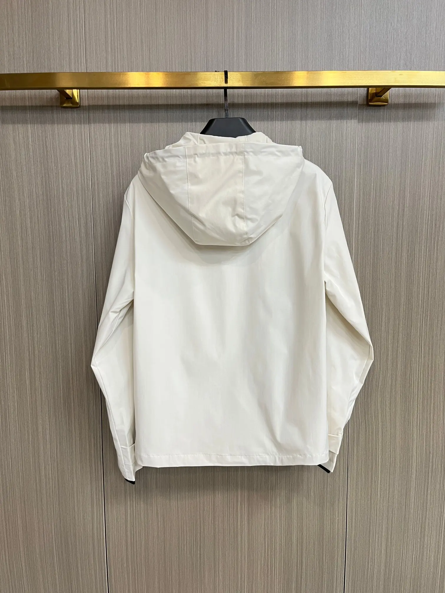 Hooded Technical Shell Jacket D38014395 — view 2