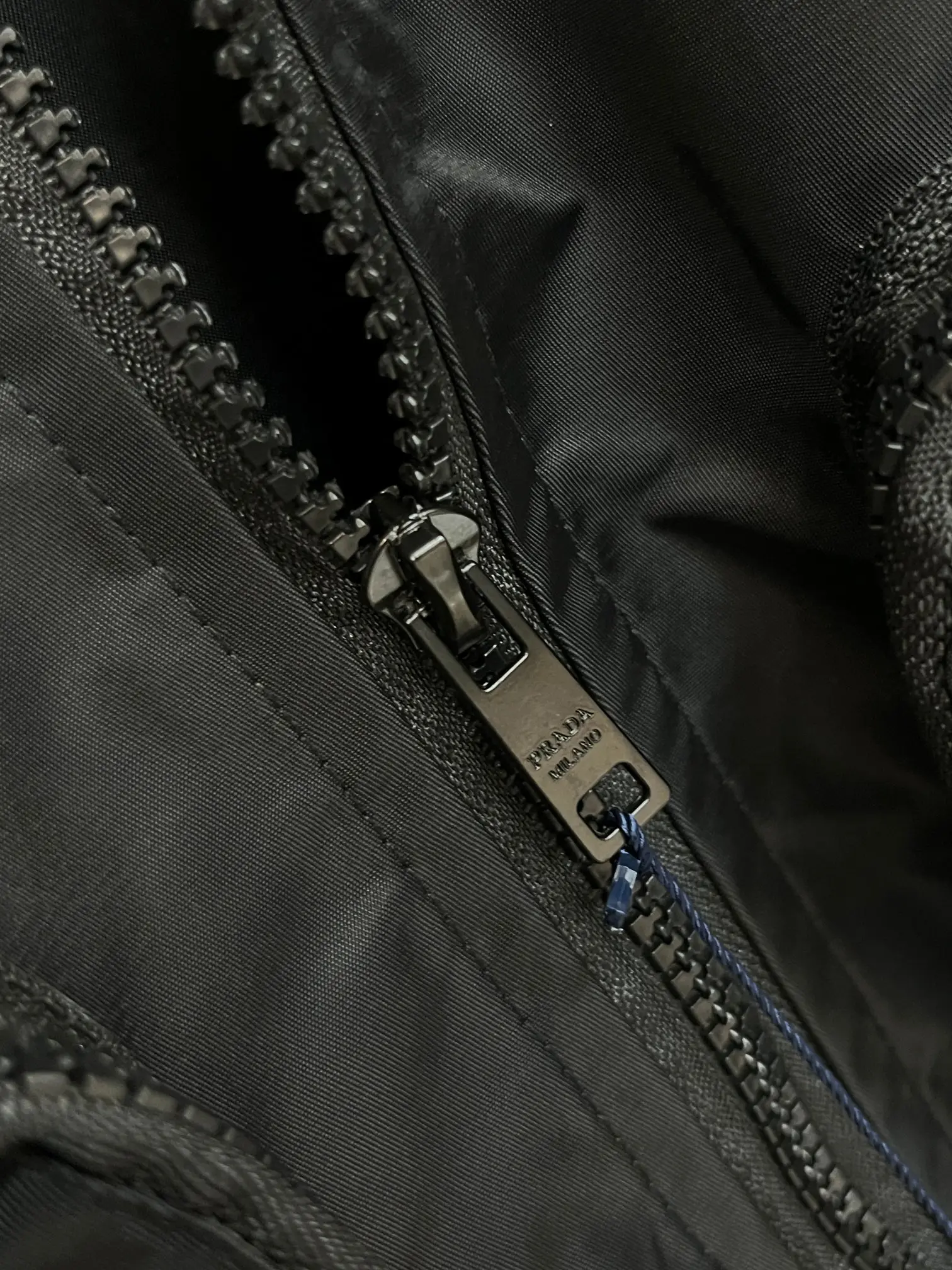 Logo-Appliquéd Shell Zip-Up Jacket D38014398 — view 6