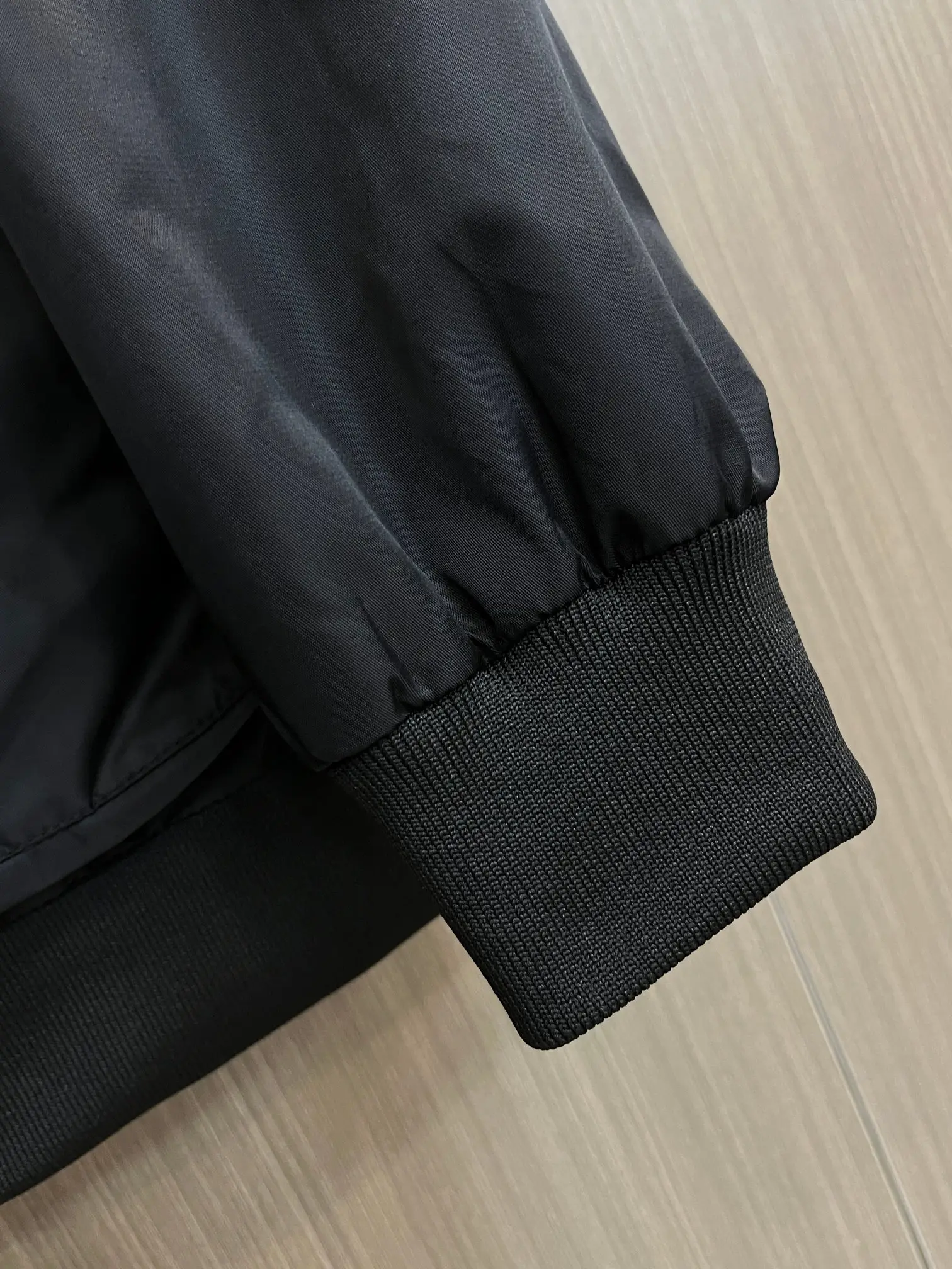 Logo-Appliquéd Shell Zip-Up Jacket D38014398 — view 9