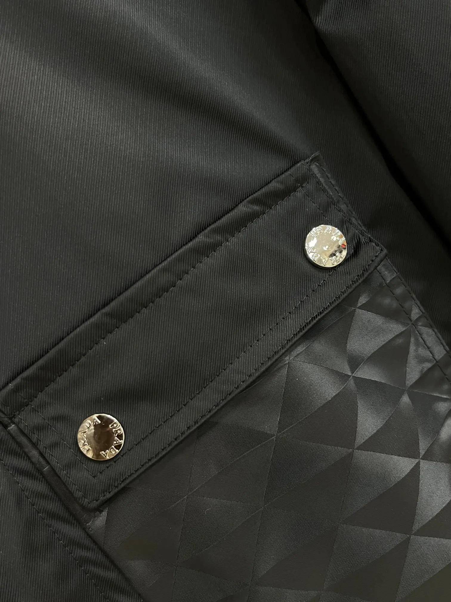 Geometric Quilted Technical Jacket D38014371 — view 6