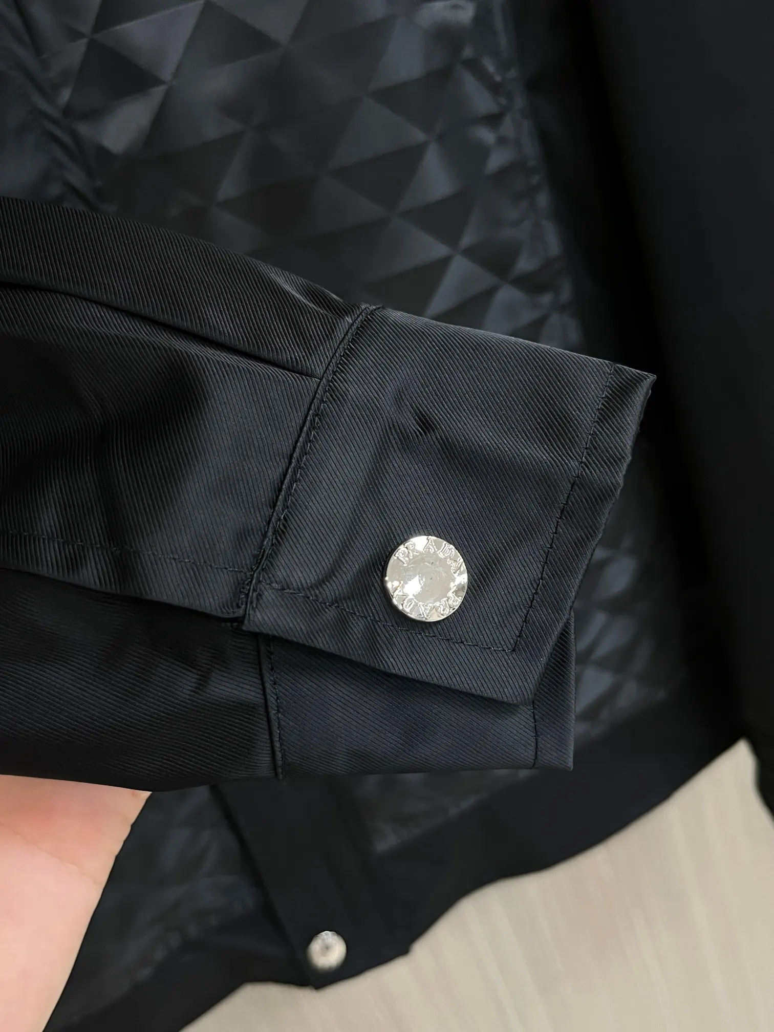 Geometric Quilted Technical Jacket D38014371 — view 8