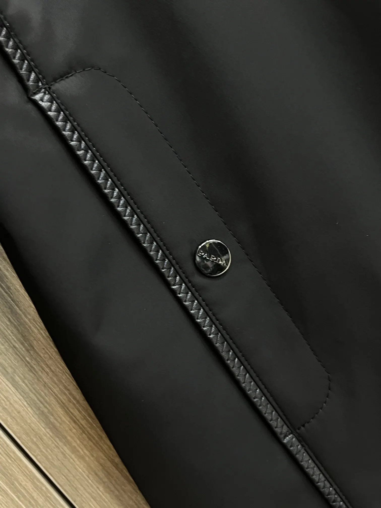 Logo-Plaque Zip-Up Jacket with Packable Hood D38014285 — view 8