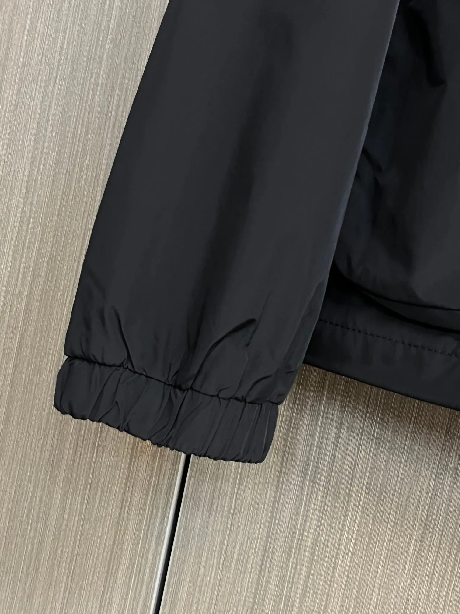 Hooded Technical Fabric Shell Jacket D38014274 — view 6