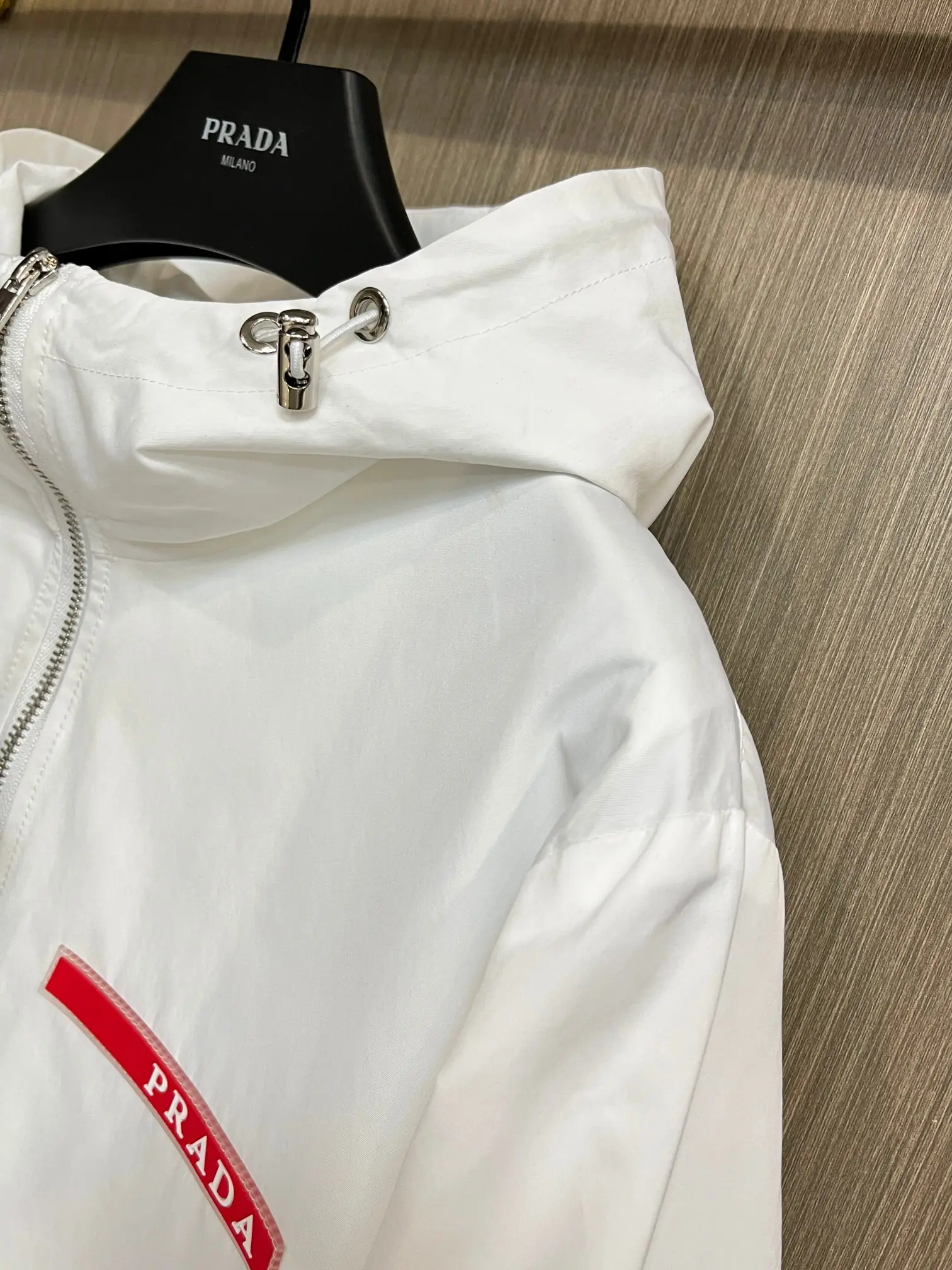 Hooded Technical Shell Jacket D38014290 — view 5