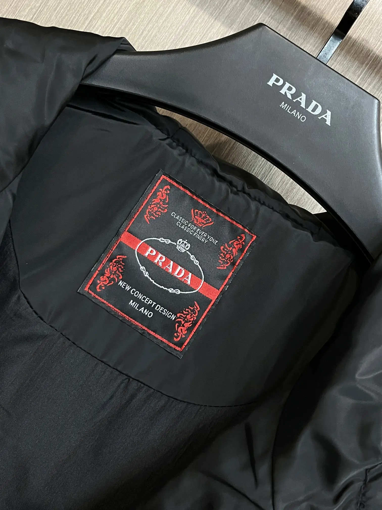 Logo-Appliquéd Hooded Shell Jacket D38014284 — view 4