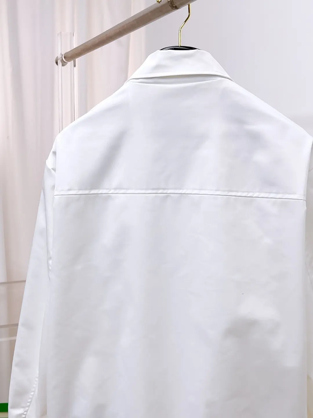 Logo-Appliquéd Zip-Up Harrington Jacket D38014359 — view 5
