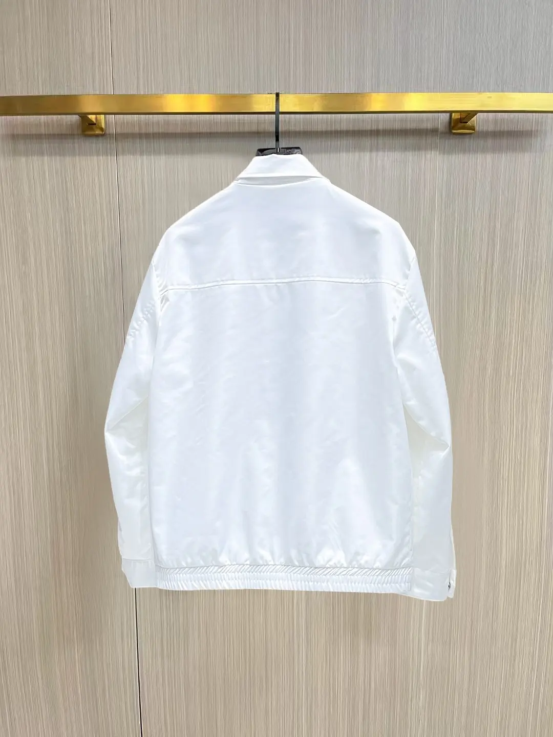 Logo-Appliquéd Zip-Up Blouson Jacket D38014455 — view 2