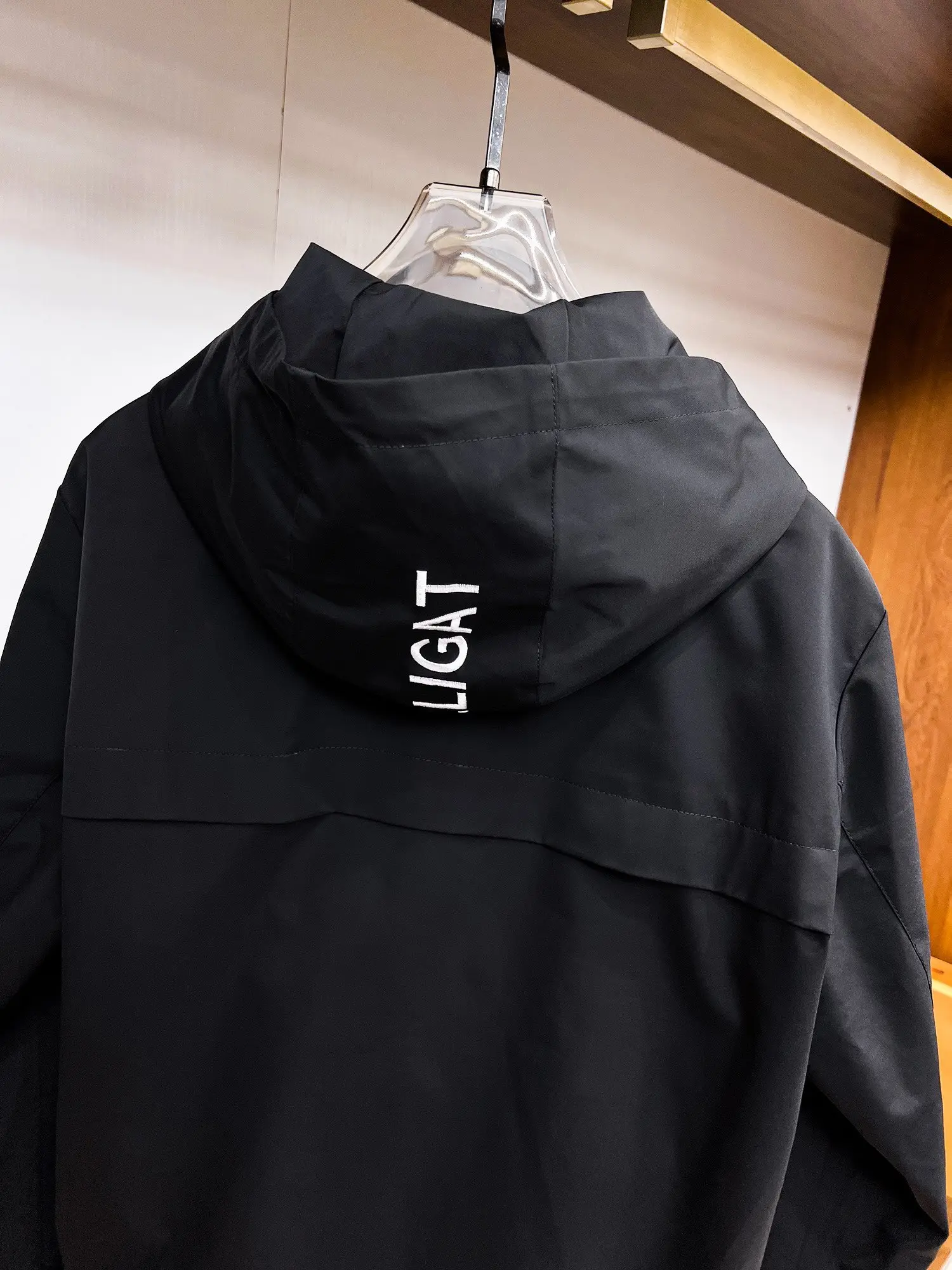 Hooded Technical Shell Jacket D38014708 — view 13