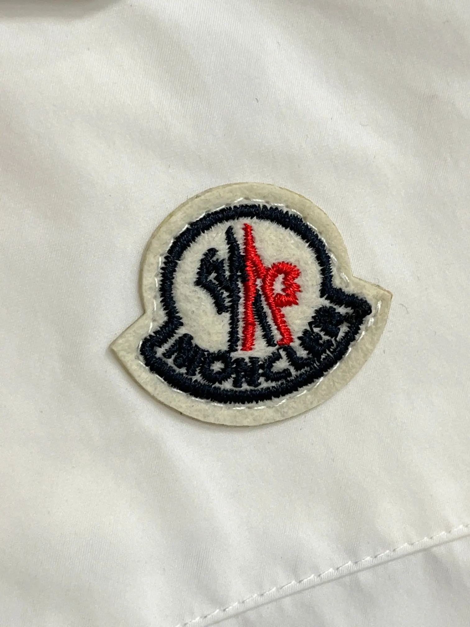 Moncler Logo-Appliqué Zip-Up Harrington Jacket D38014300 — view 8