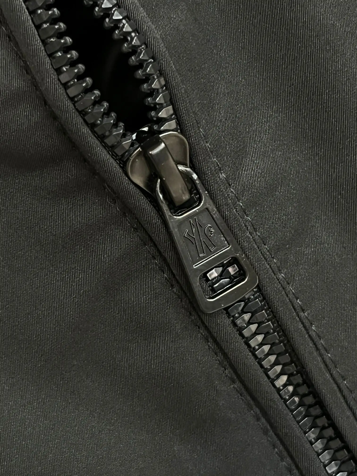 Logo-Appliqué Zip-Up Harrington Jacket D38014294 — view 6