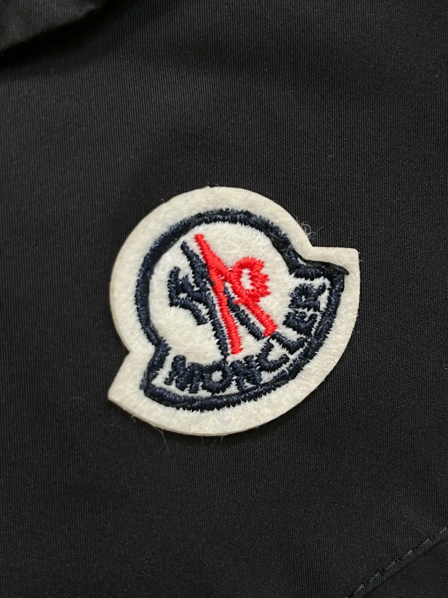 Logo-Appliqué Zip-Up Harrington Jacket D38014294 — view 8