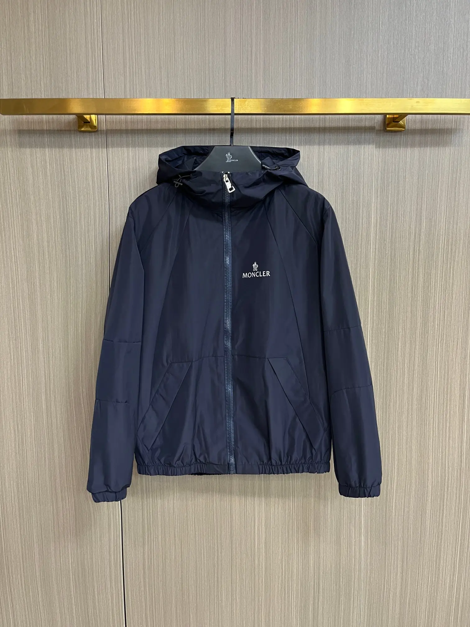 Moncler Hooded Shell Windbreaker Jacket D38014271
