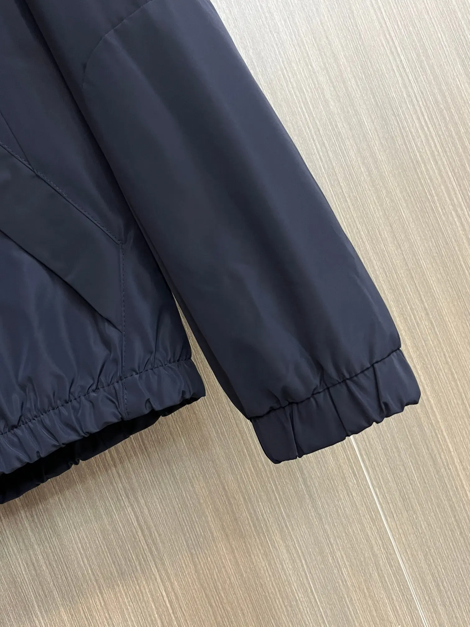 Moncler Hooded Shell Windbreaker Jacket D38014271 — view 7