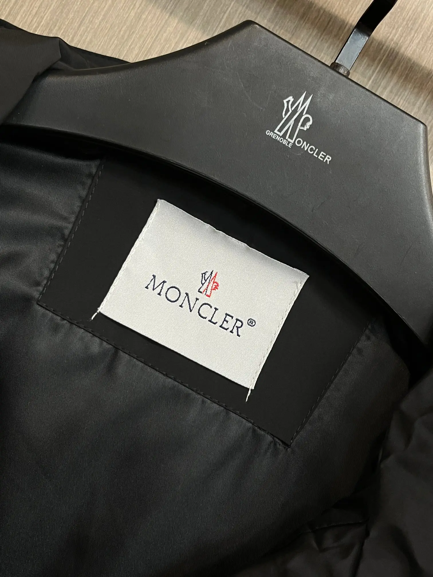 Moncler Hooded Technical Shell Jacket D38014376 — view 4