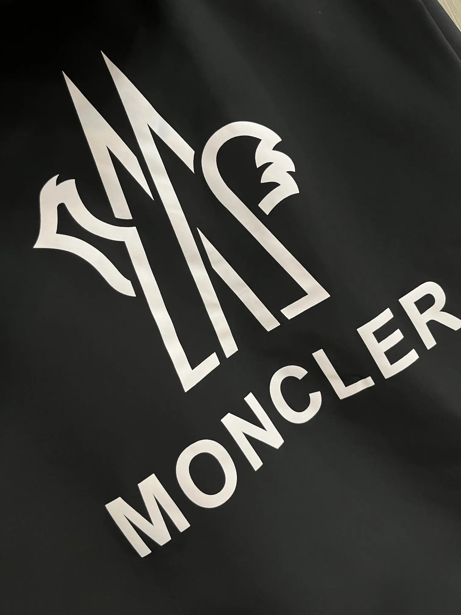 Moncler Hooded Technical Shell Jacket D38014376 — view 9