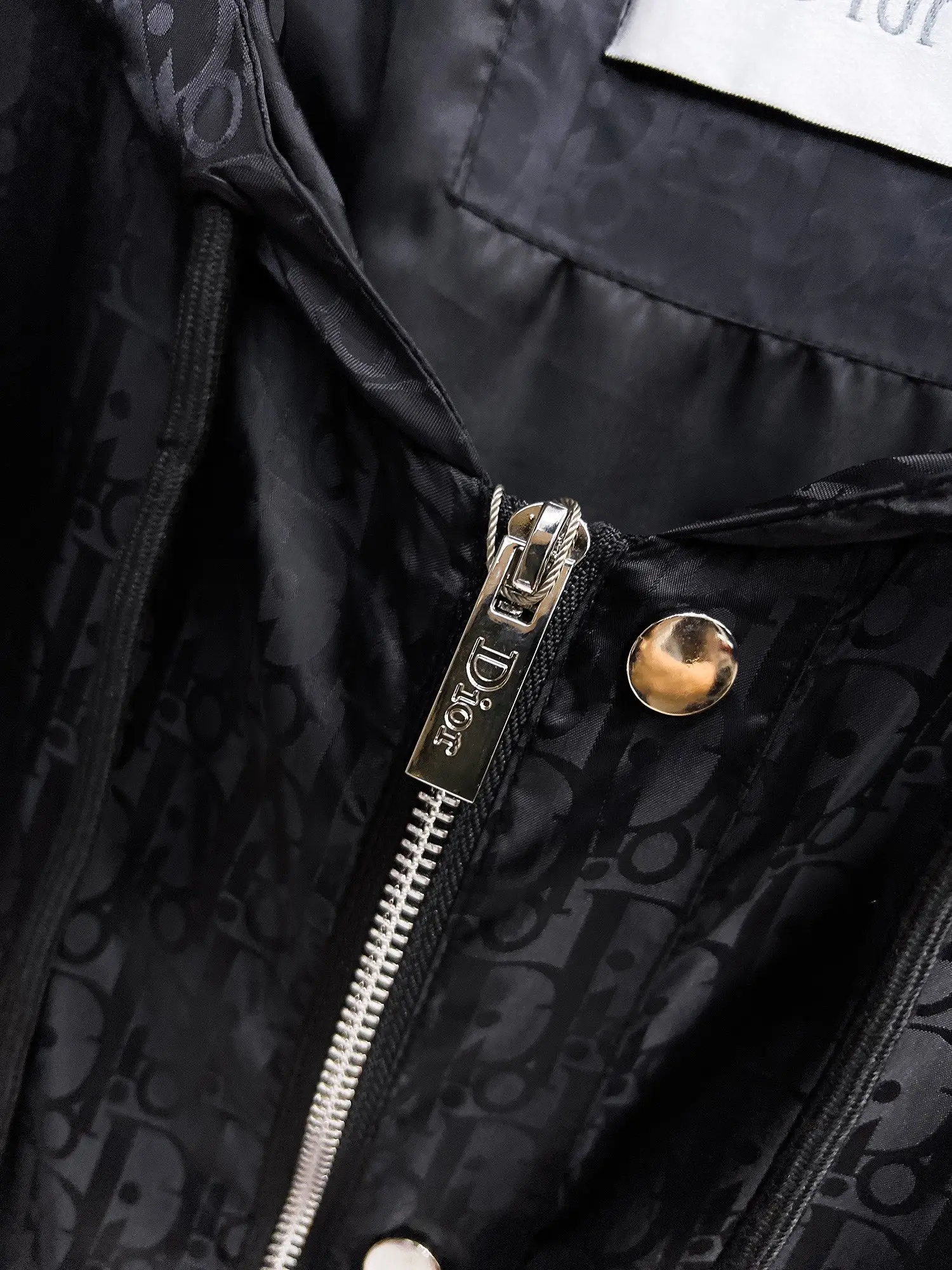 Oblique Jacquard Hooded Windbreaker Jacket D38014713 — view 5