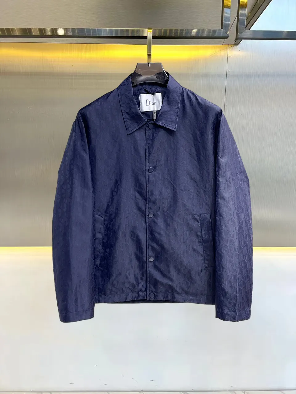 Oblique Jacquard Reversible Coach Jacket D38014675