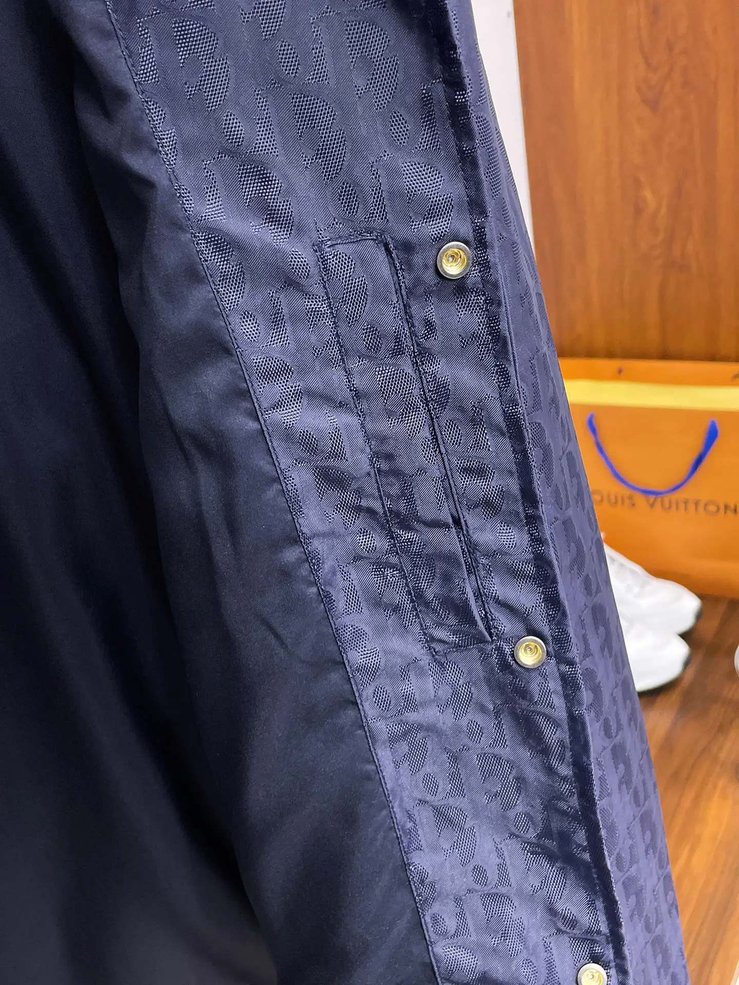 Oblique Jacquard Reversible Coach Jacket D38014675 — view 7