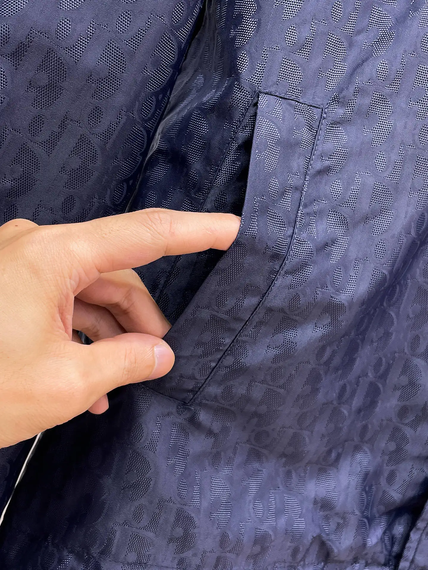 Oblique Jacquard Reversible Coach Jacket D38014675 — view 10