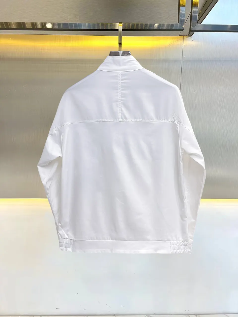 Logo-Embroidered Reversible Harrington Jacket D38014674 — view 2