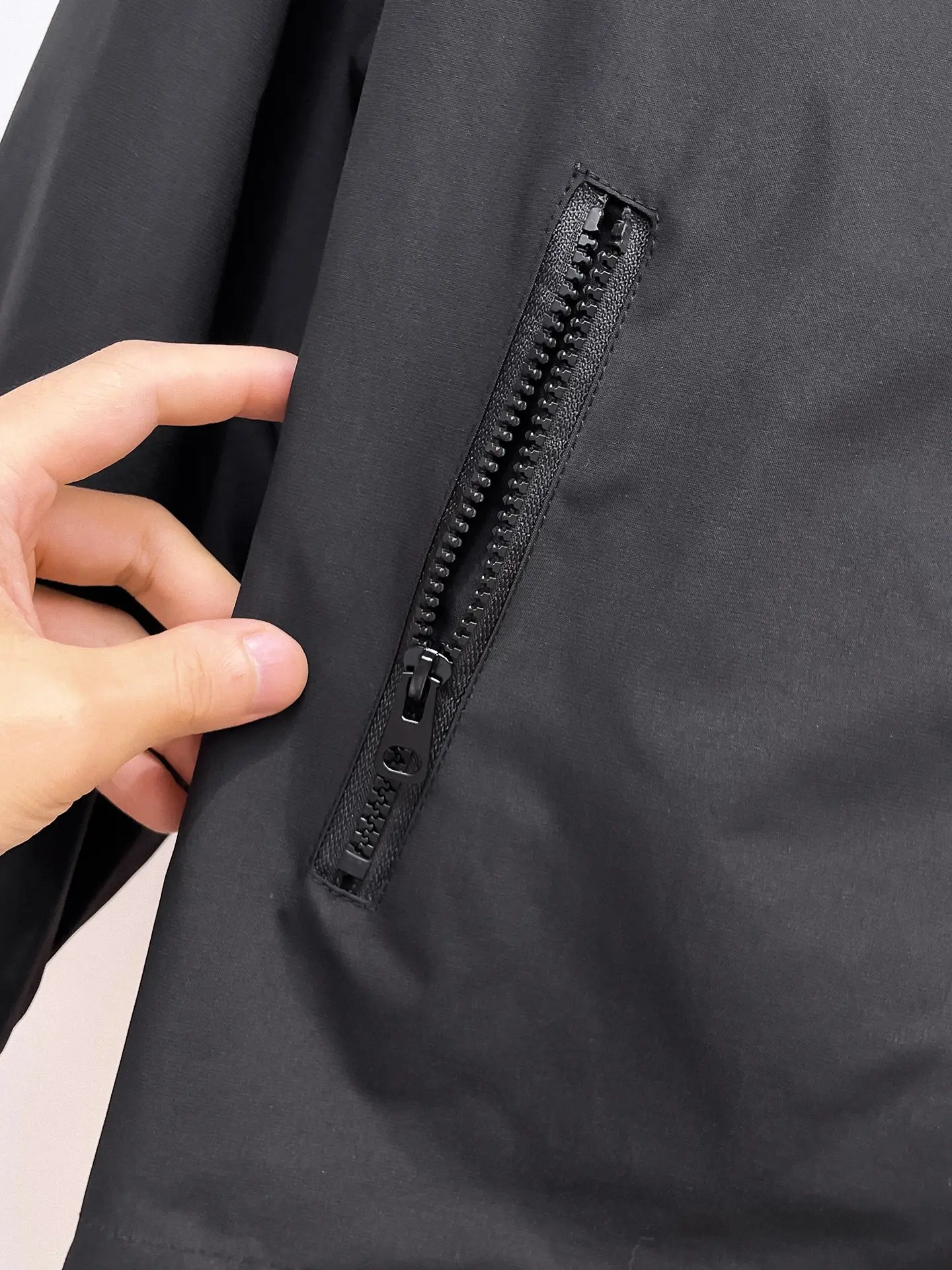 Reversible Hooded Windbreaker Jacket D38014340 — view 9