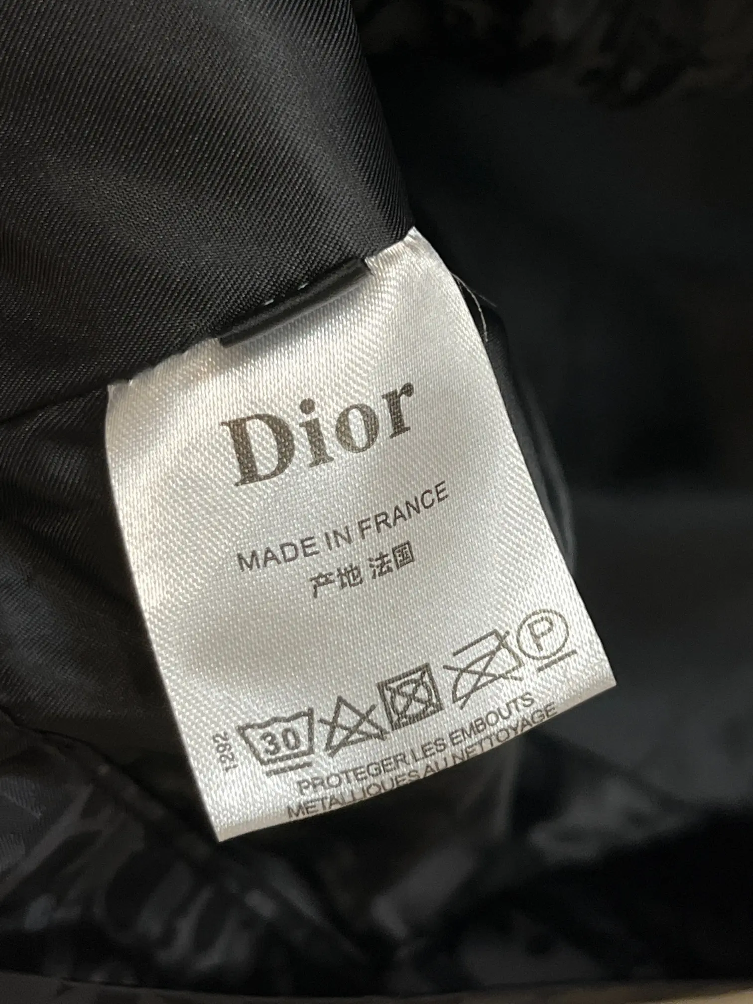 Oblique Jacquard Hooded Zip-Up Jacket D38014391 — view 9