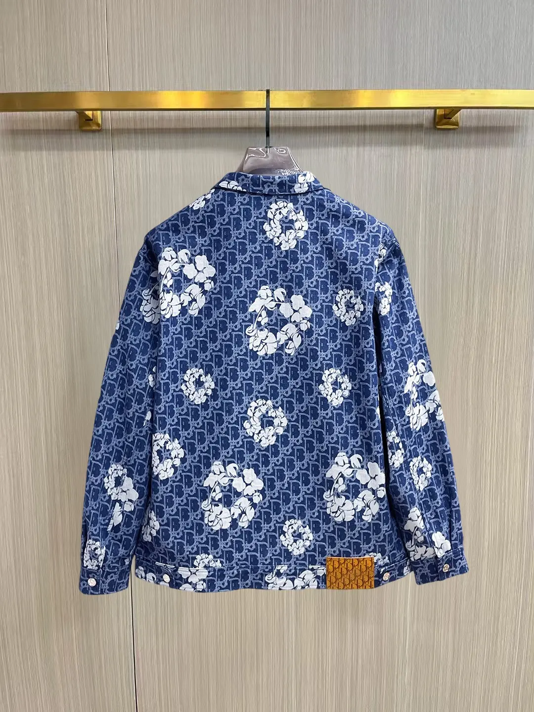 Oblique Monogram and Floral Print Harrington Jacket D38014344 — view 2
