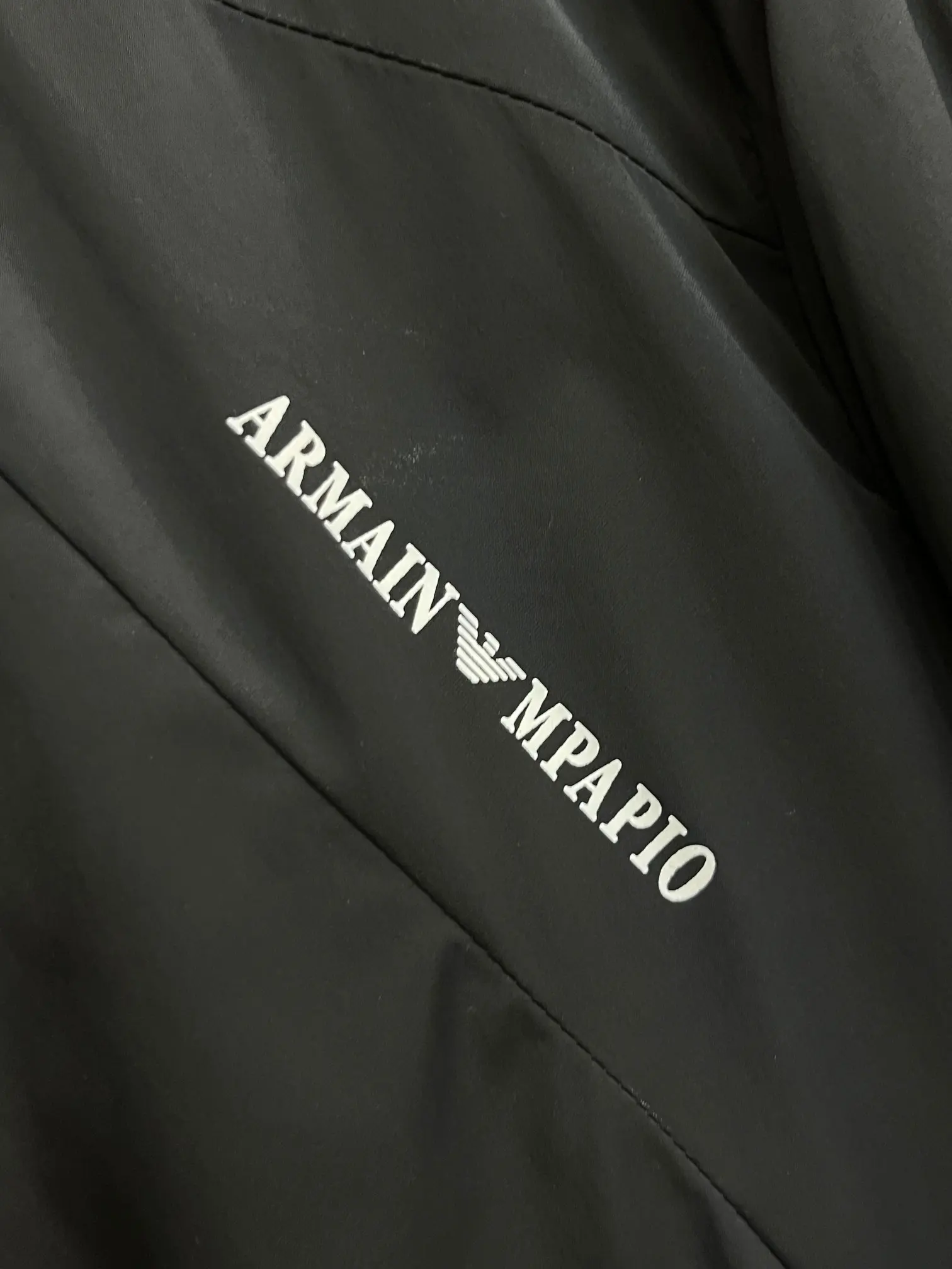 Logo-Print Hooded Shell Jacket D38014311 — view 8