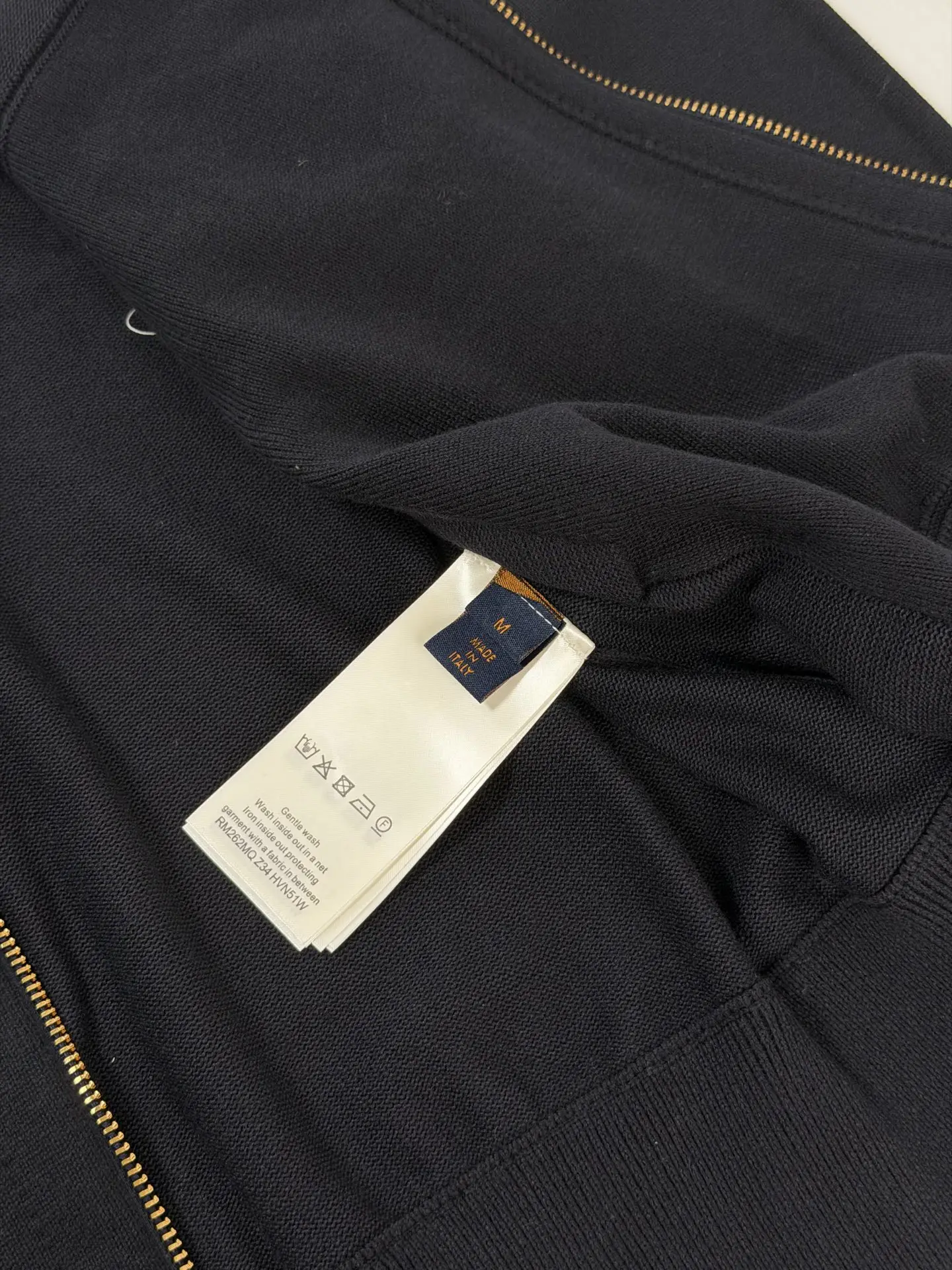 Striped Knit Zip-Up Track Jacket D38020737 — view 10