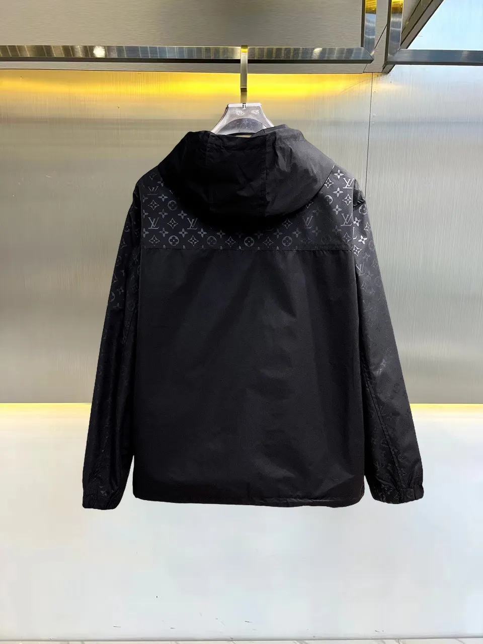 Monogram Hooded Windbreaker Jacket D38014722 — view 2