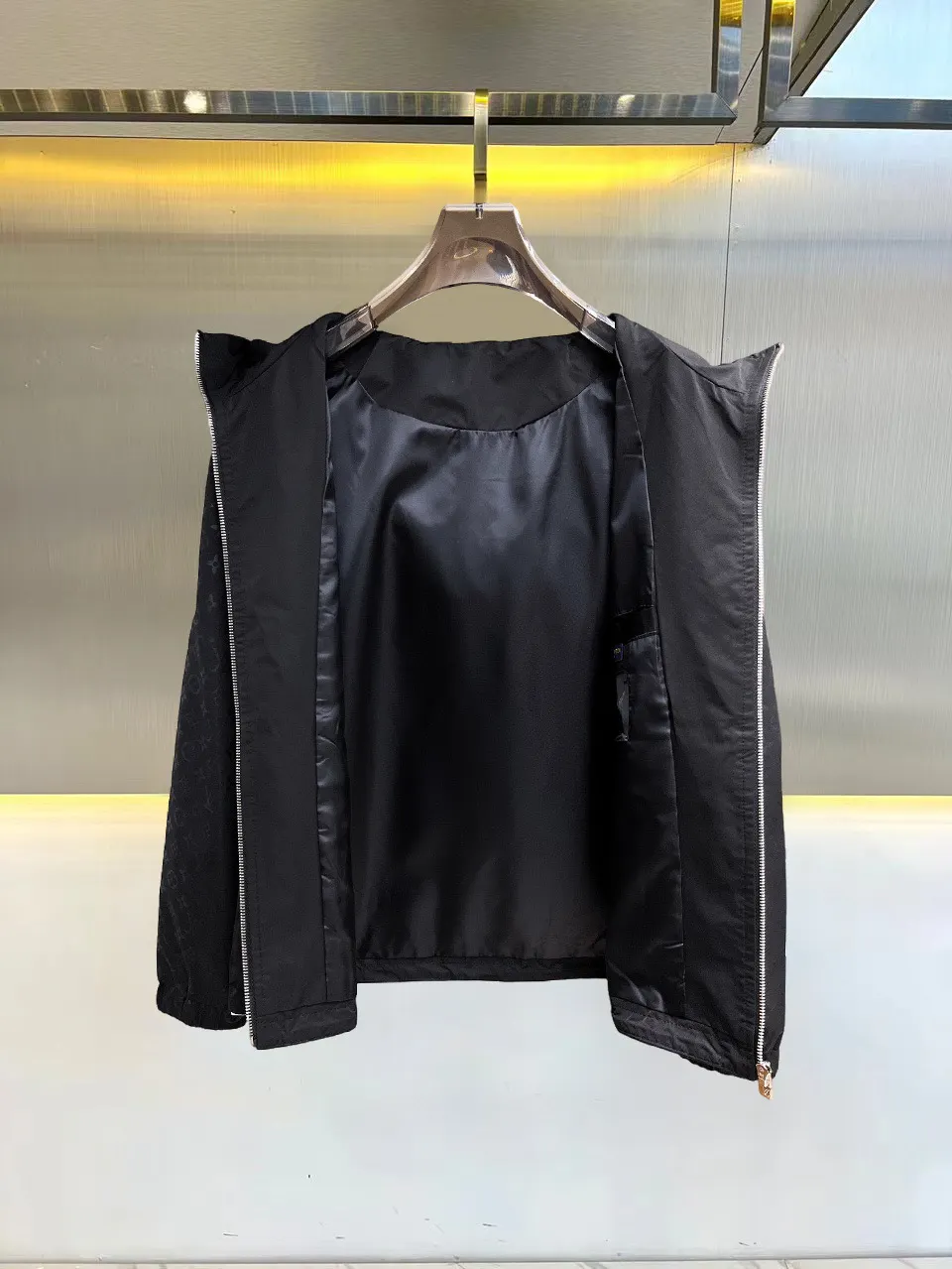 Monogram Hooded Windbreaker Jacket D38014722 — view 3
