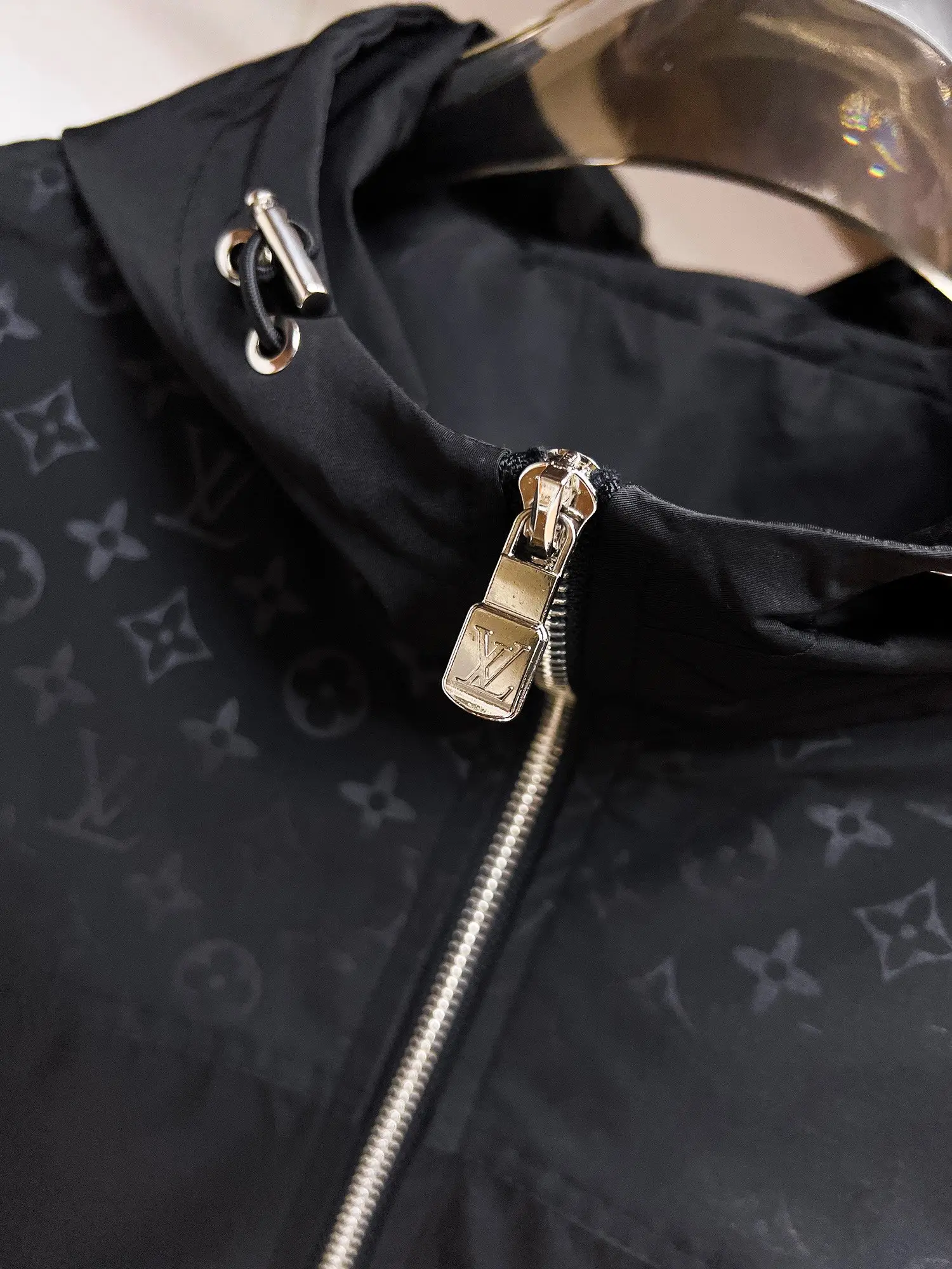 Monogram Hooded Windbreaker Jacket D38014722 — view 5