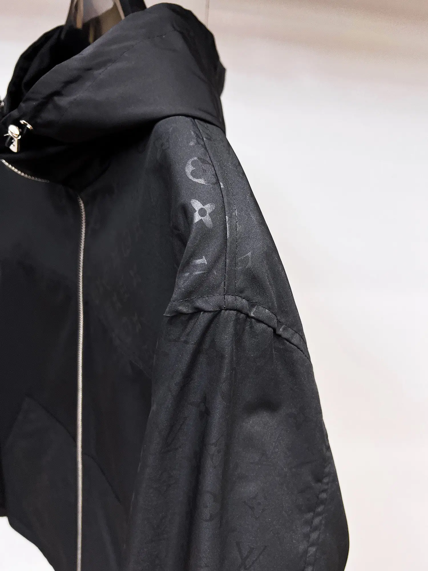 Monogram Hooded Windbreaker Jacket D38014722 — view 7