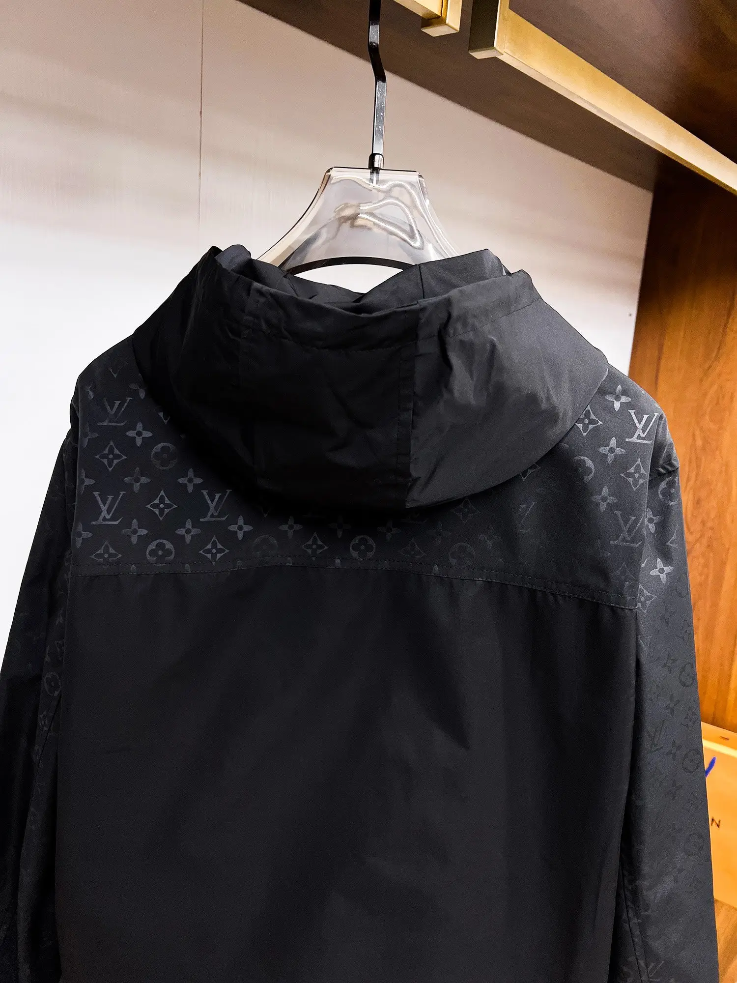 Monogram Hooded Windbreaker Jacket D38014722 — view 11