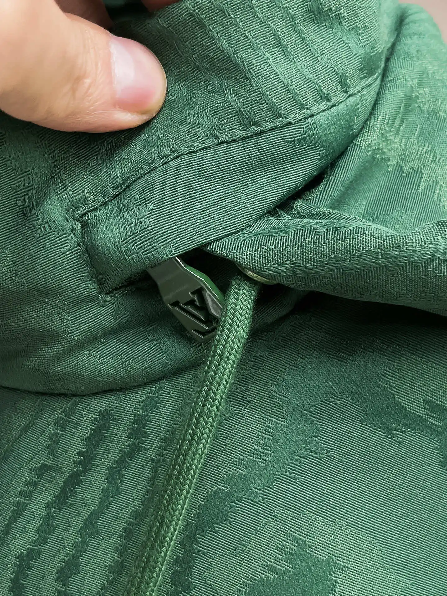 Monogram Jacquard Hooded Jacket D38014666 — view 6