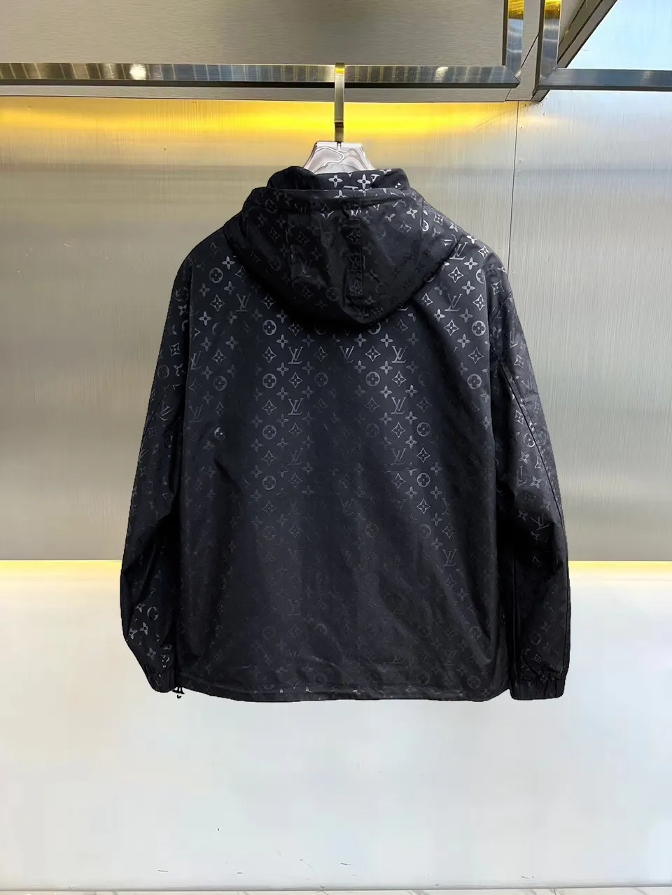 Monogram Hooded Windbreaker Jacket D38014697 — view 2