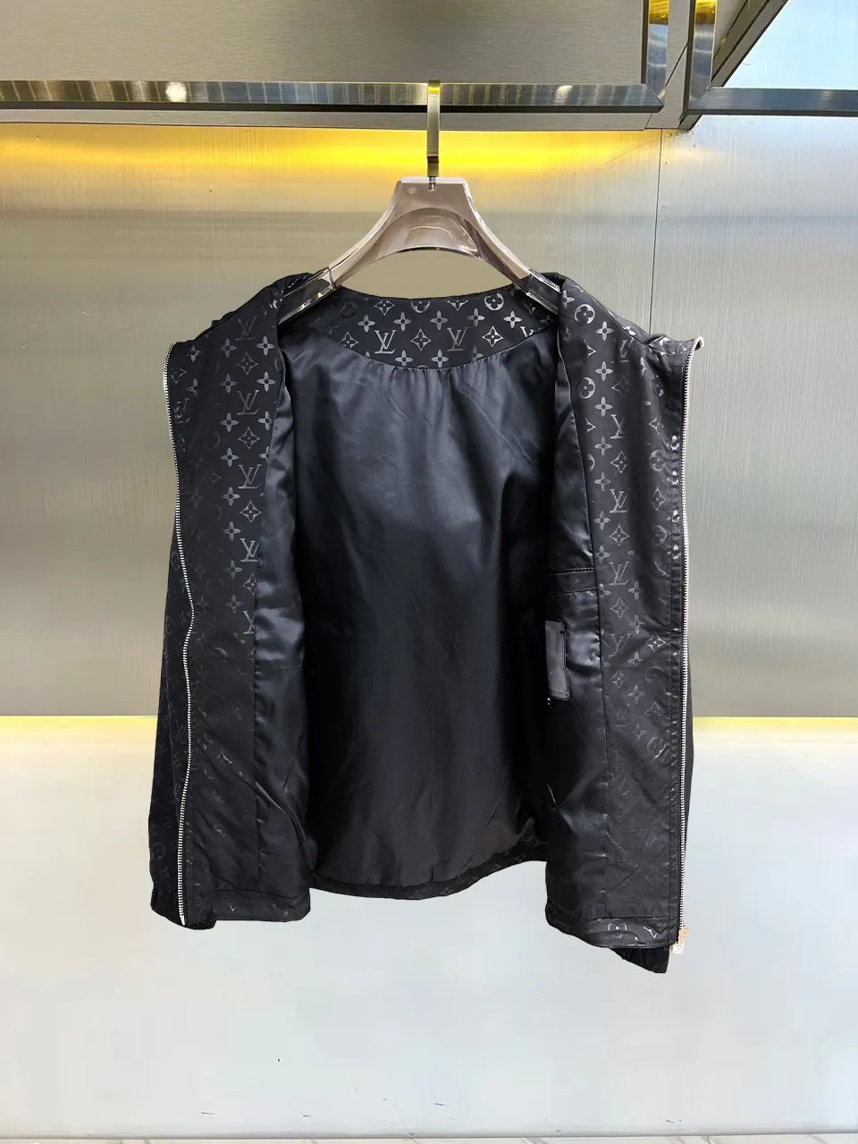 Monogram Hooded Windbreaker Jacket D38014697 — view 3