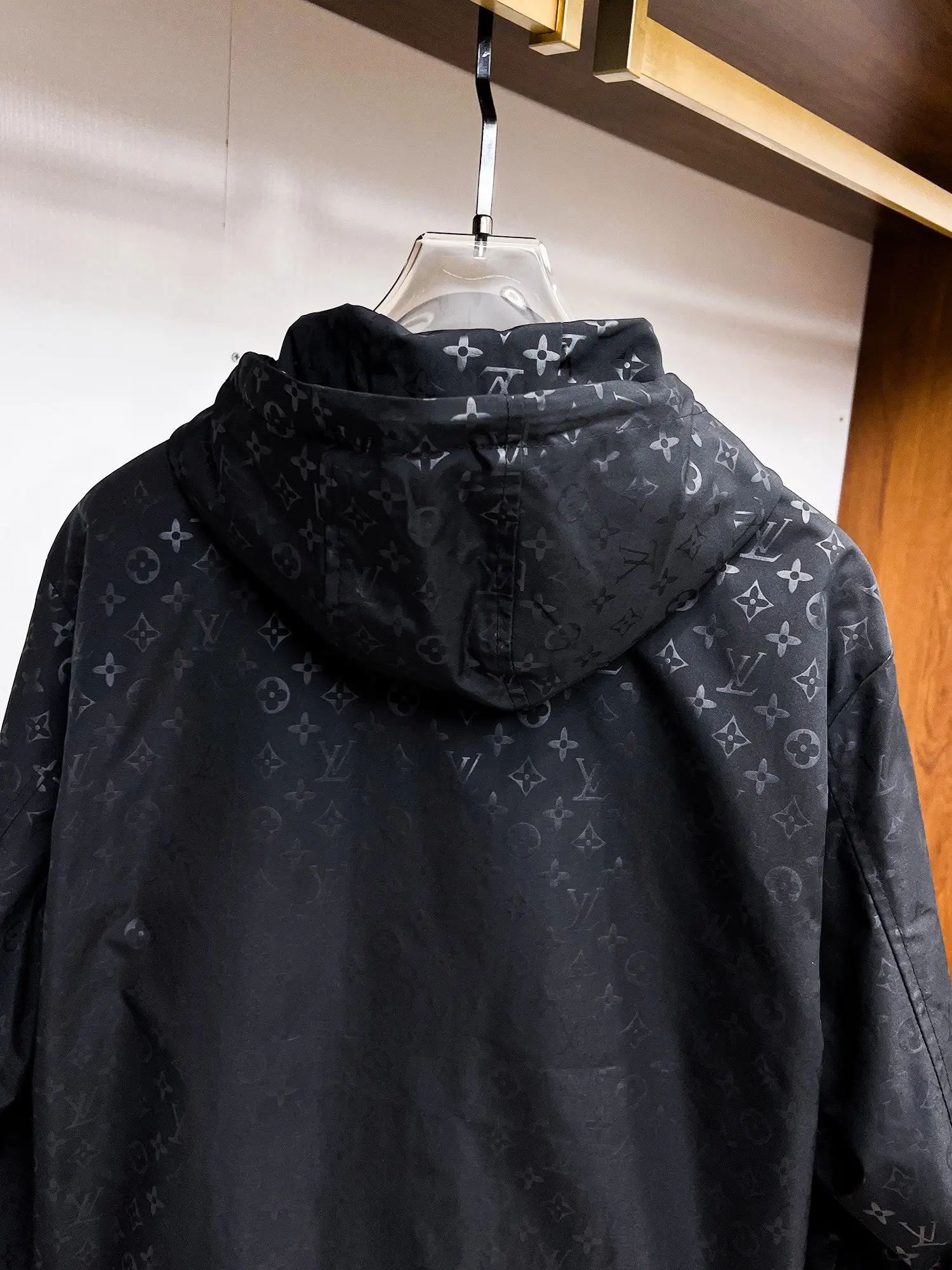 Monogram Hooded Windbreaker Jacket D38014697 — view 10