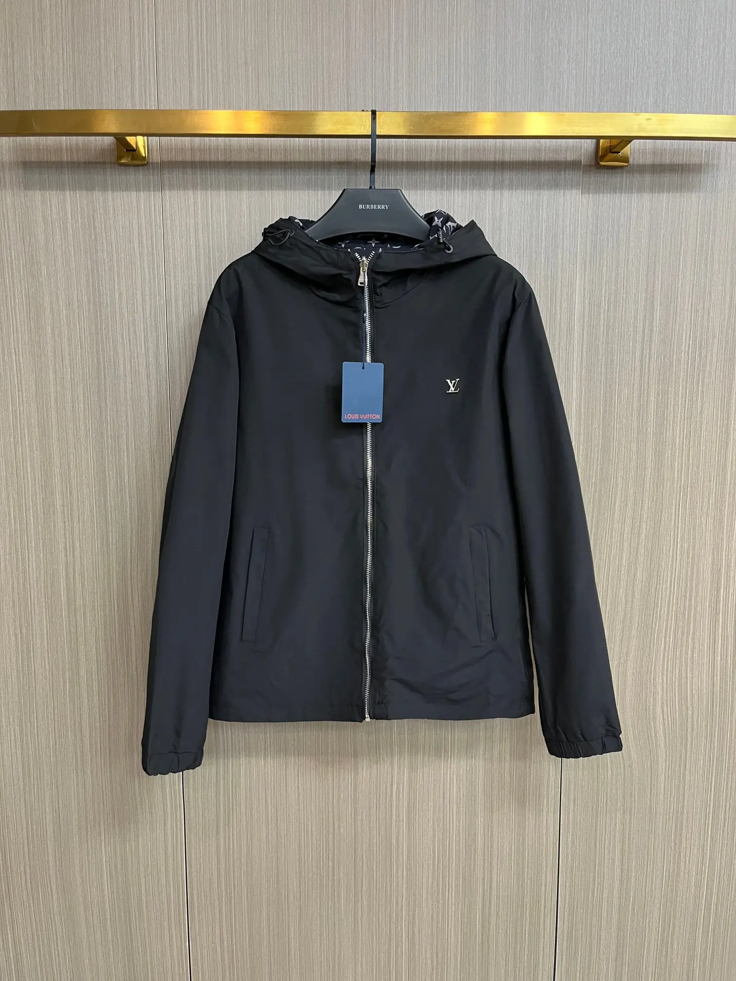 Monogram Reversible Hooded Jacket D38014386 — view 3