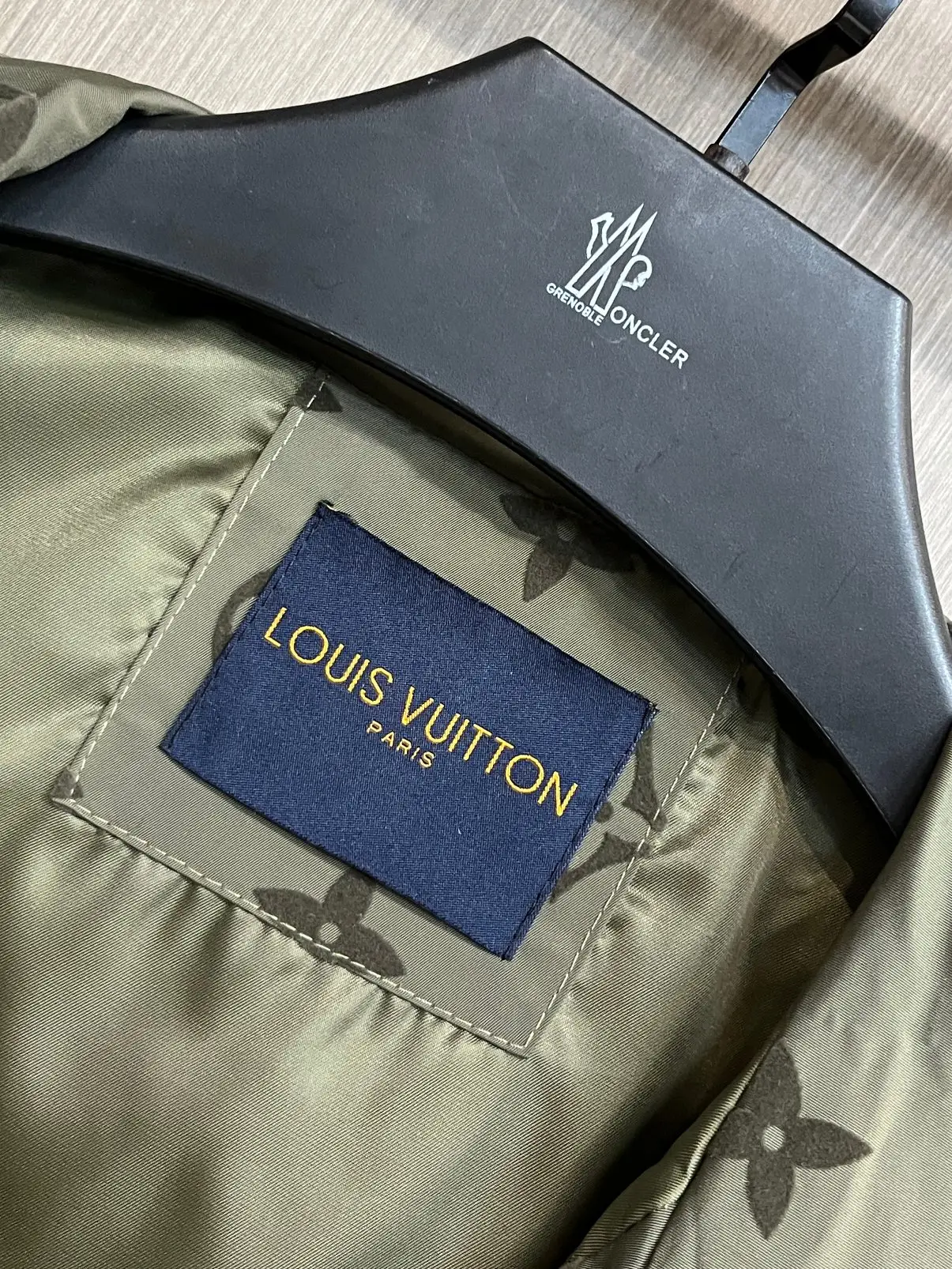 Monogram Print Hooded Windbreaker Jacket D38014307 — view 4