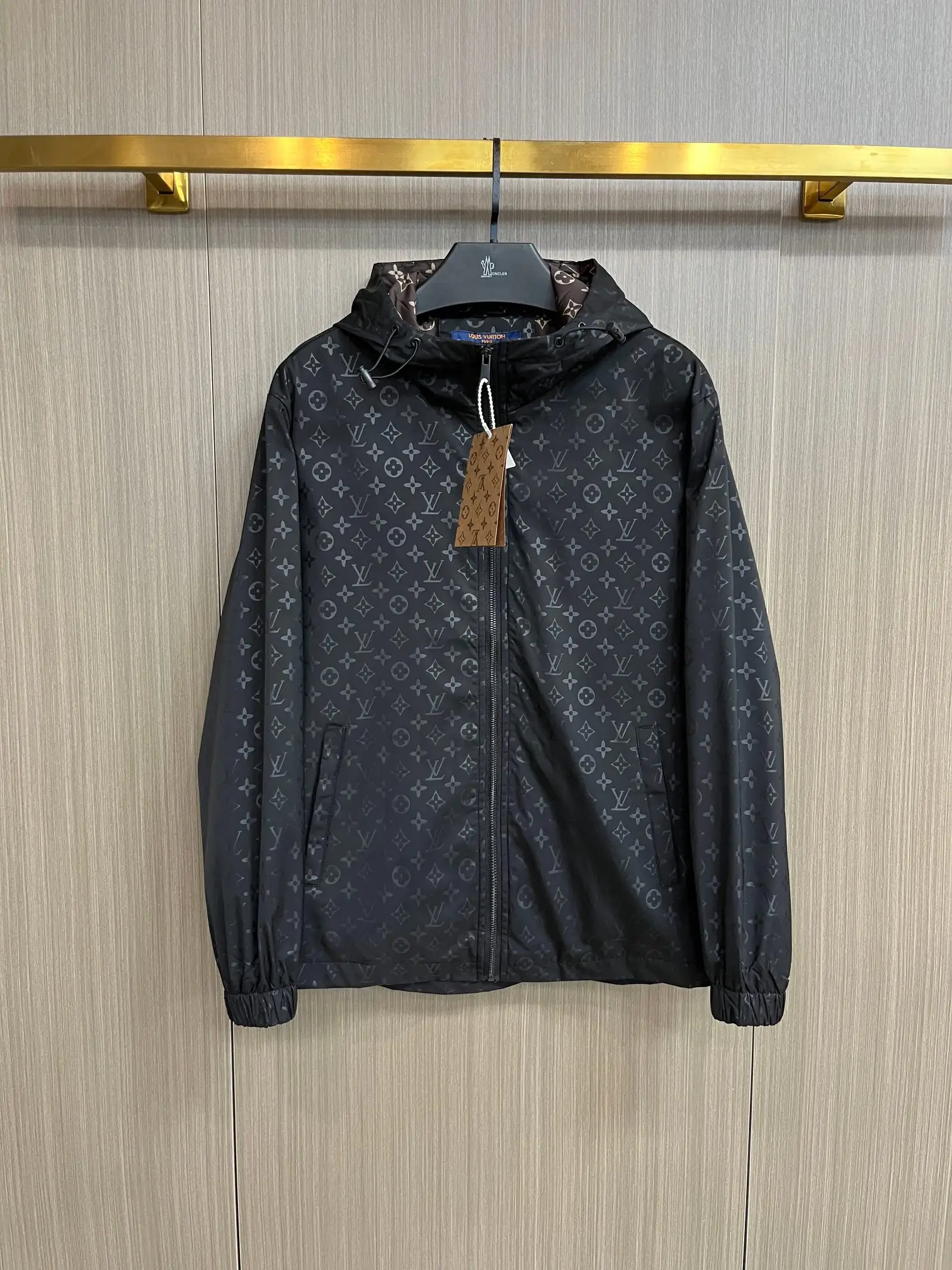 Monogram Hooded Windbreaker Jacket D38014306