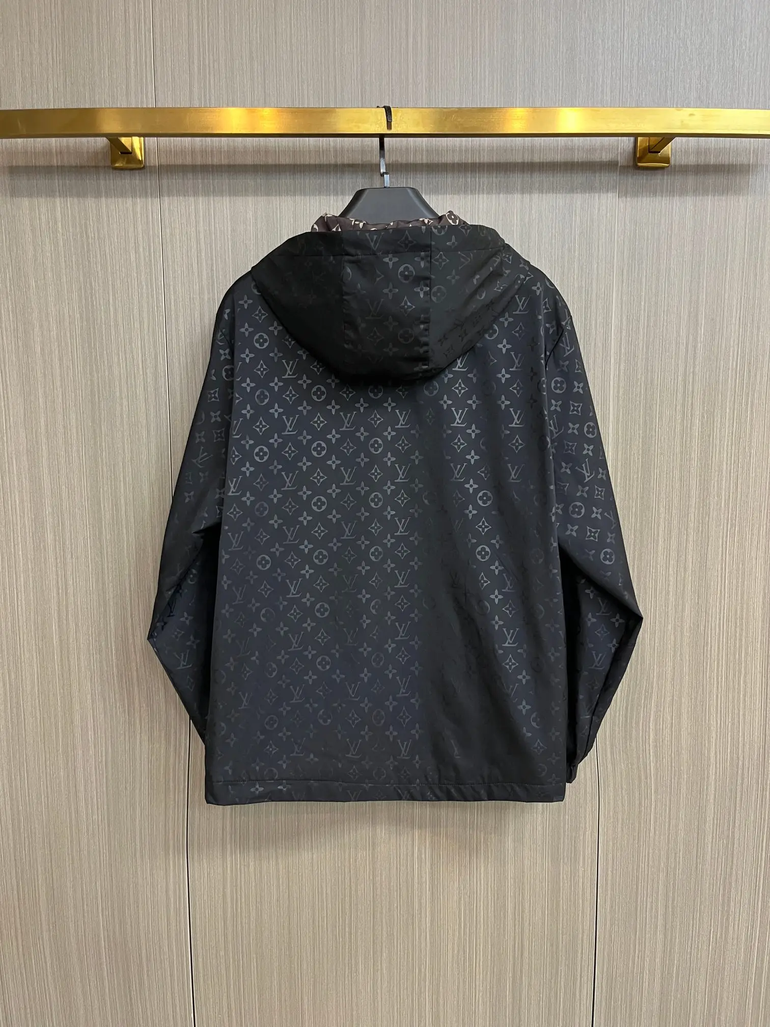 Monogram Hooded Windbreaker Jacket D38014306 — view 2
