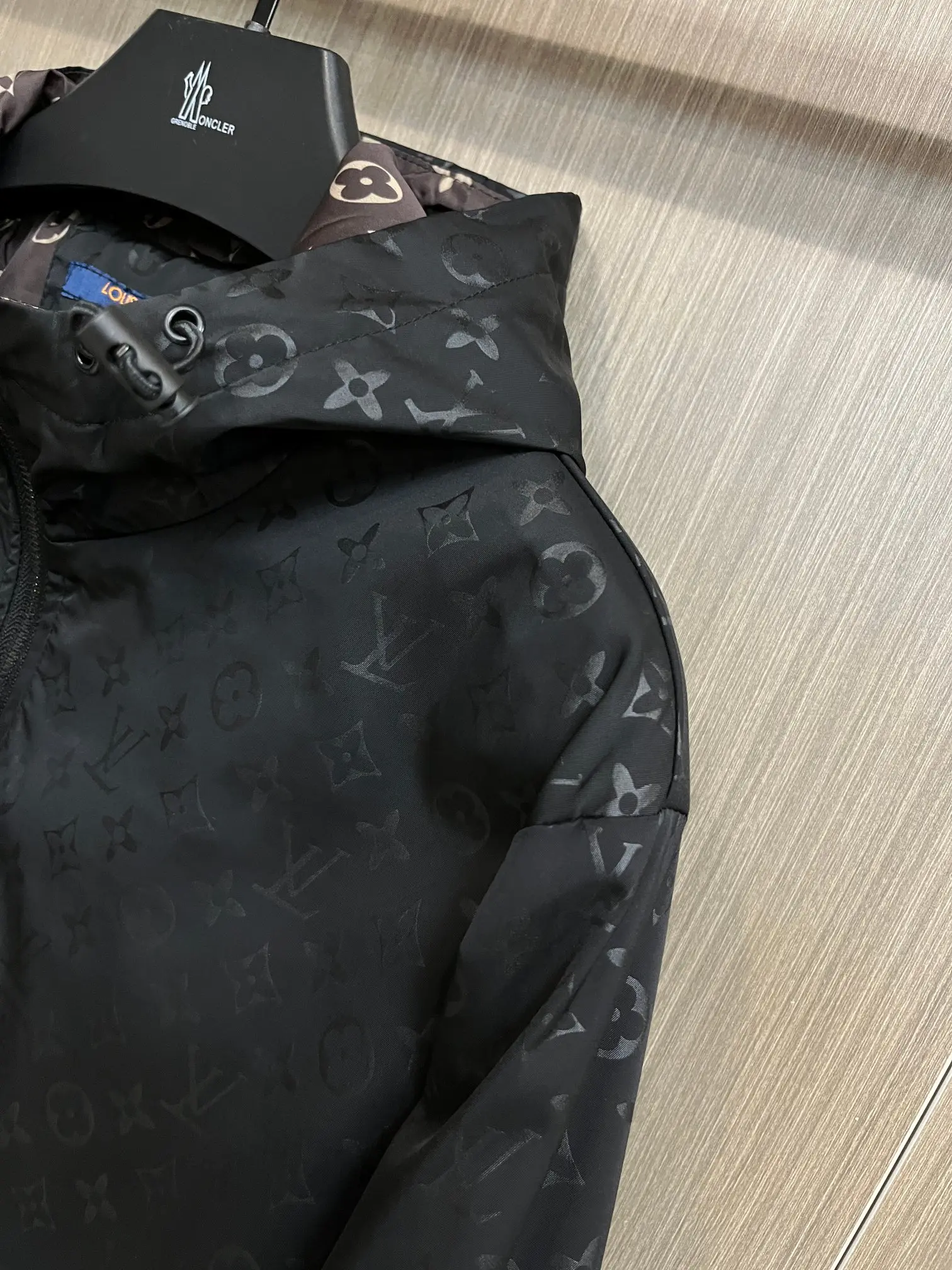 Monogram Hooded Windbreaker Jacket D38014306 — view 5